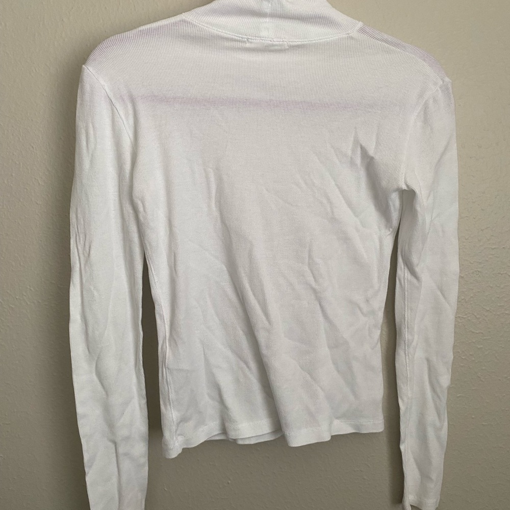 Rag & Bone The Slub Turtleneck Slim Fit Top XS - Picture 6 of 7